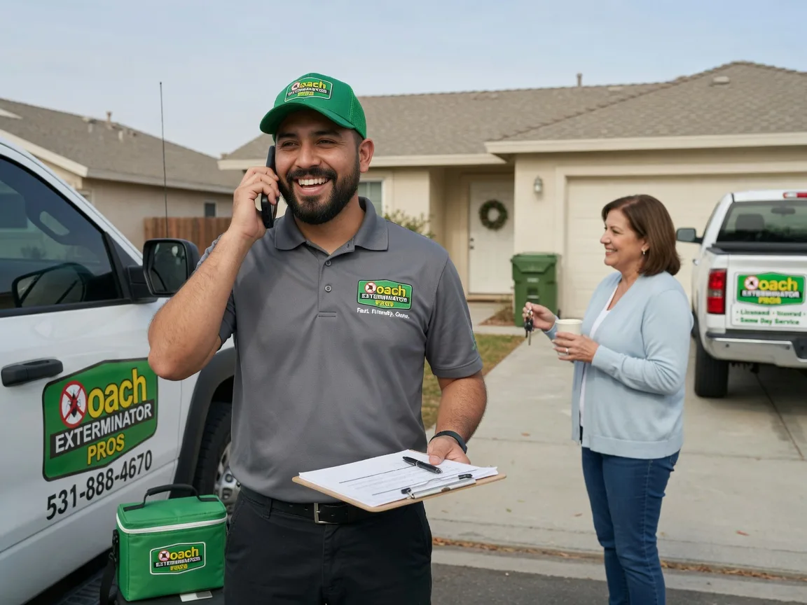 Pest Control Roach Exterminator Whipple, OH FAQs